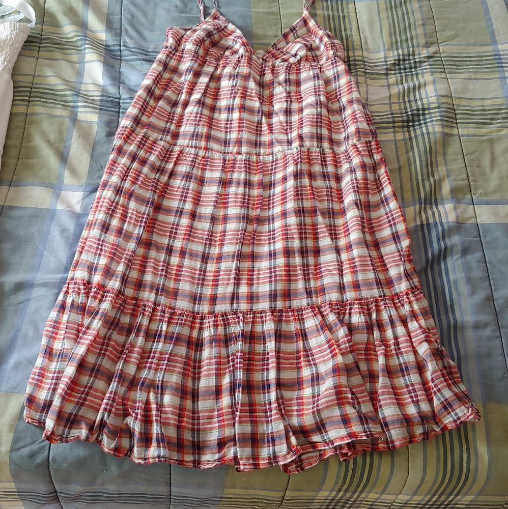 🌟Plaid Old Navy Sundress